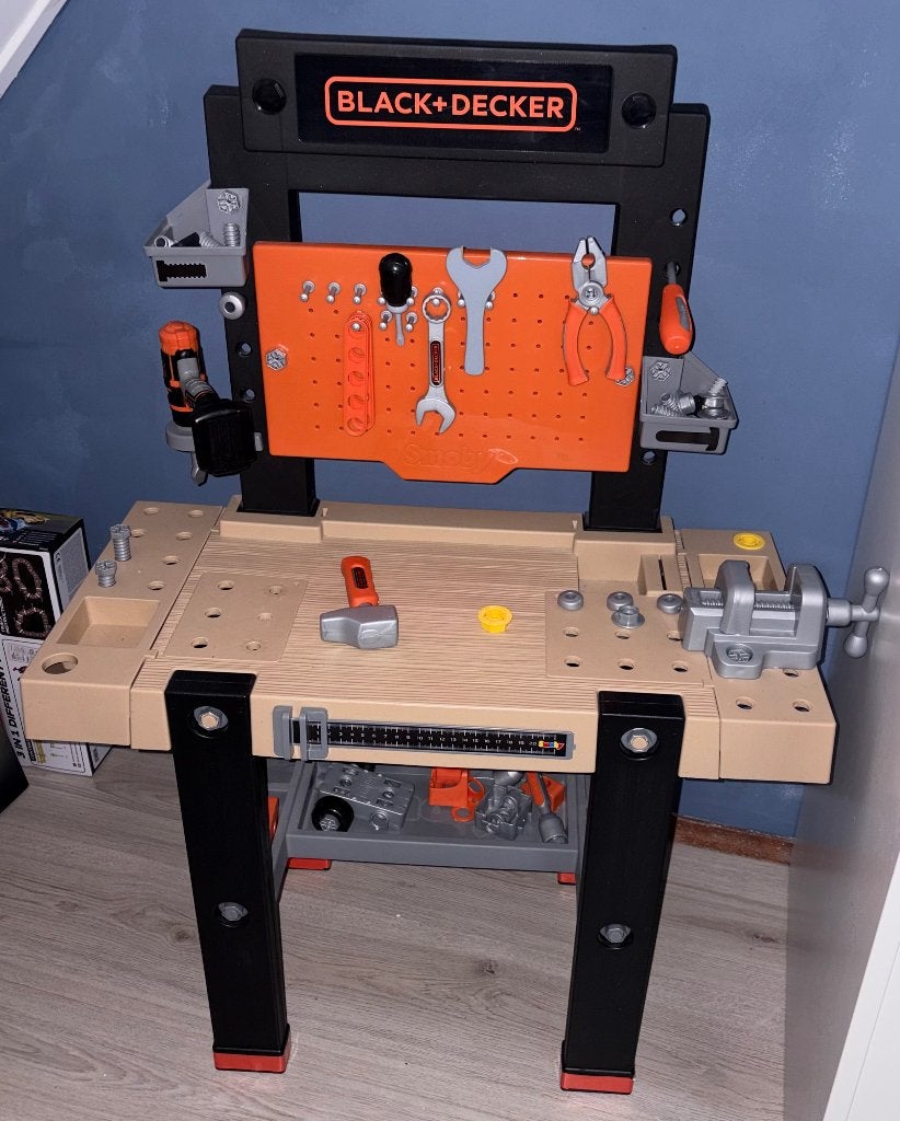 Speelgoed werkbank Black + Decker, Ophalen, Gebruikt