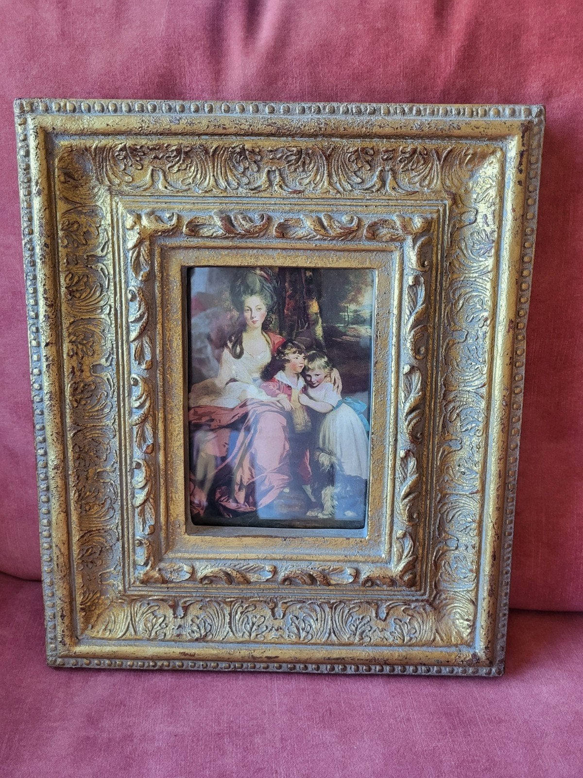 Mooie zware gouden houten gouden fotolijst, Ophalen of Verzenden, Zo goed als nieuw
