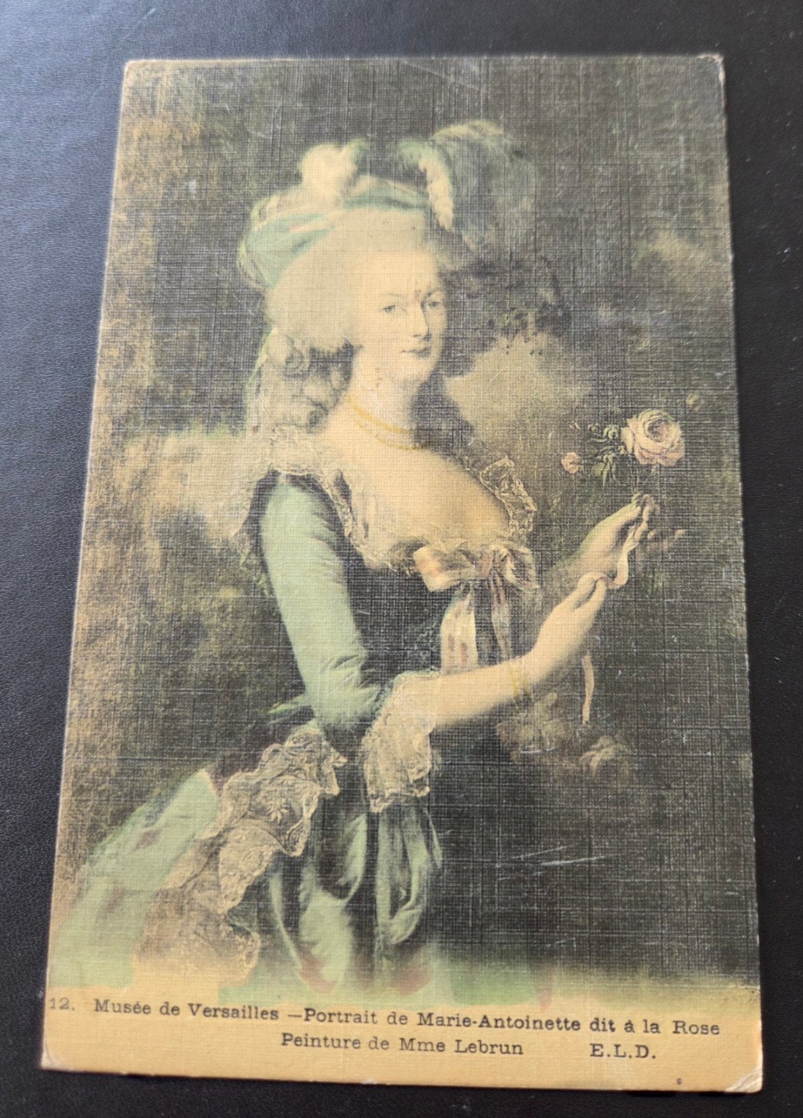 Oude Franse Ansichtkaart Marie-Antoinette, Verzenden, Voor 1920, Gelopen, Politiek en Historie