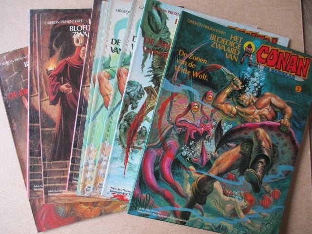 adv11287 conan de barbaar, Boeken, Stripboeken, Eén stripboek, Ophalen, Gelezen