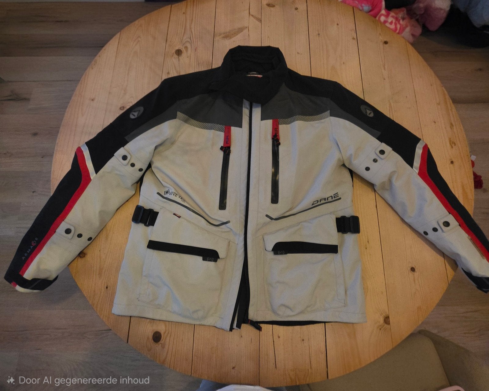 Dane motorpak jas en broek maat 60 - ZGAN, Dane, Ophalen of Verzenden, Tweedehands, Heren