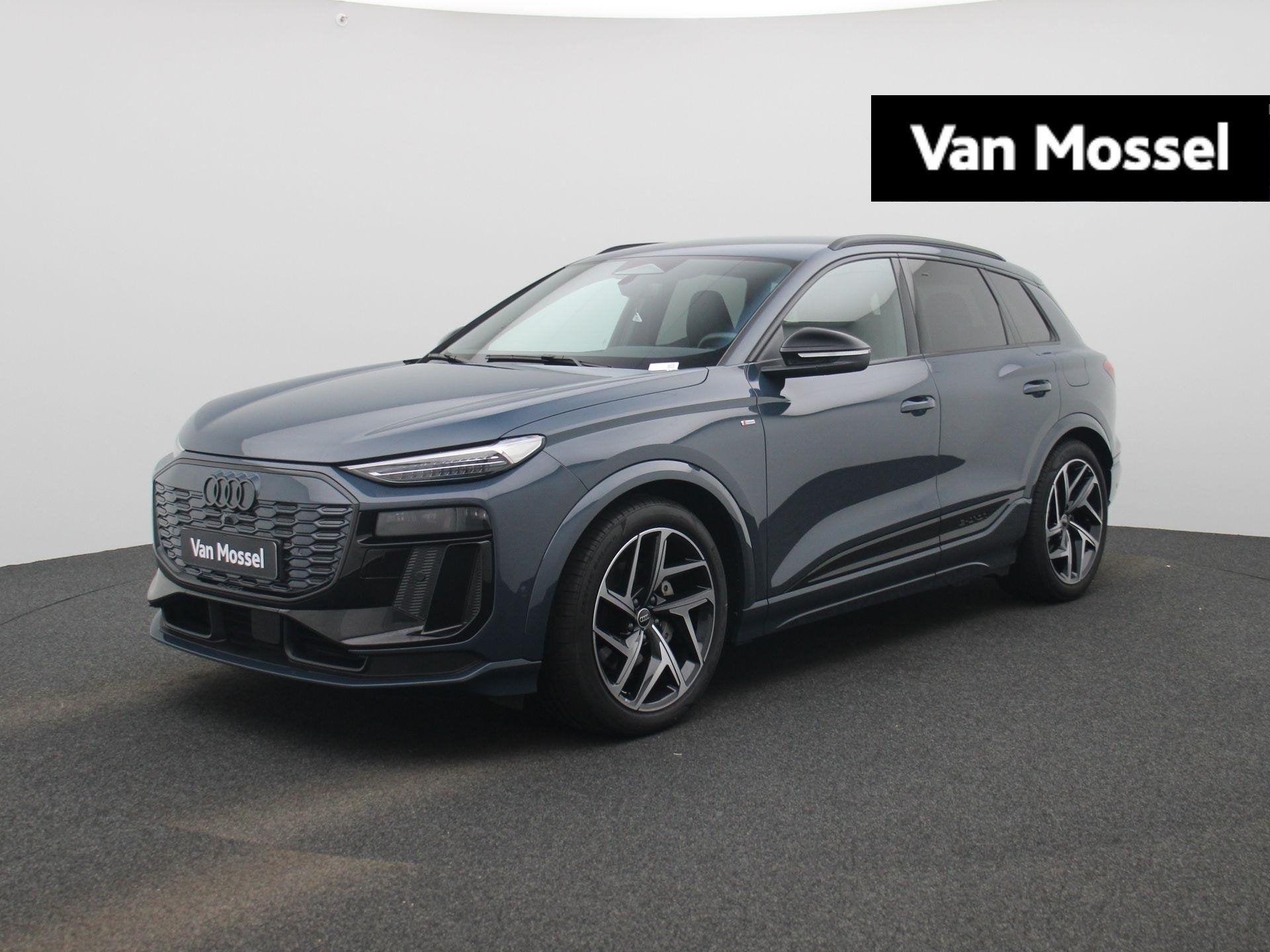 Audi Q6 e-tron Advanced edition 100 kWh | Adaptive cruise co, Automaat, 12 maanden, Gebruikt, Blauw