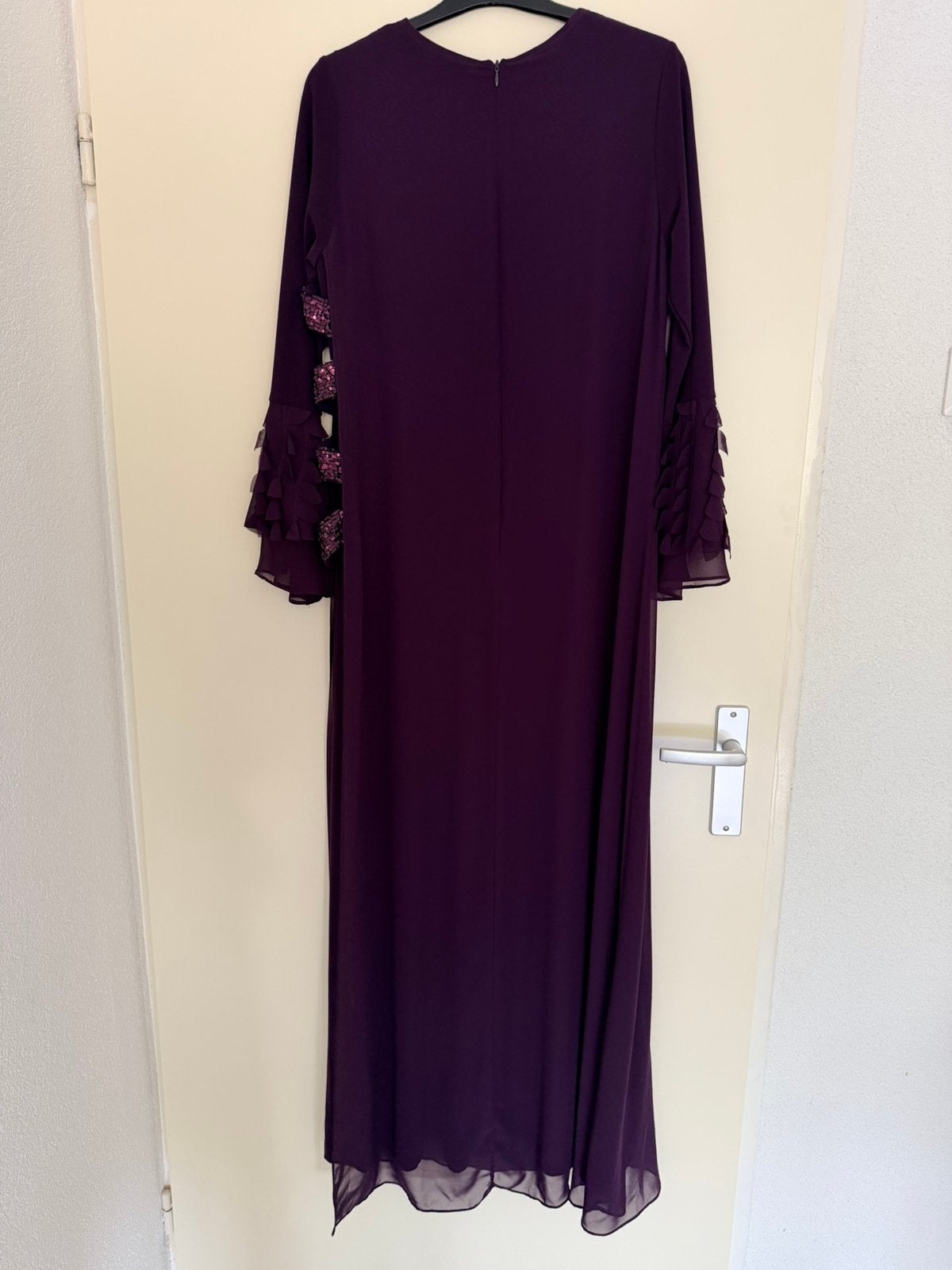 Gala jurk, Kleding | Dames, Maat 38/40 (M), Galajurk, Paars, Ophalen of Verzenden