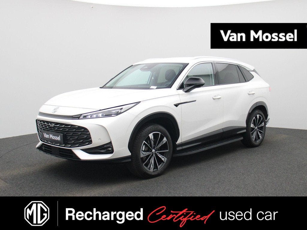 MG HS PHEV 1.5 272pk Aut. Luxury | Navi | Leder | 360 Camera, Auto's, MG, 12 maanden, Stof, Gebruikt, 4 cilinders