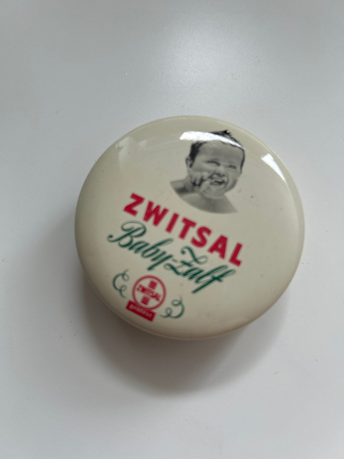 Vintage Zwitsal Baby Zalf Blikje - Zeldzaam, Ophalen of Verzenden, Gebruikt