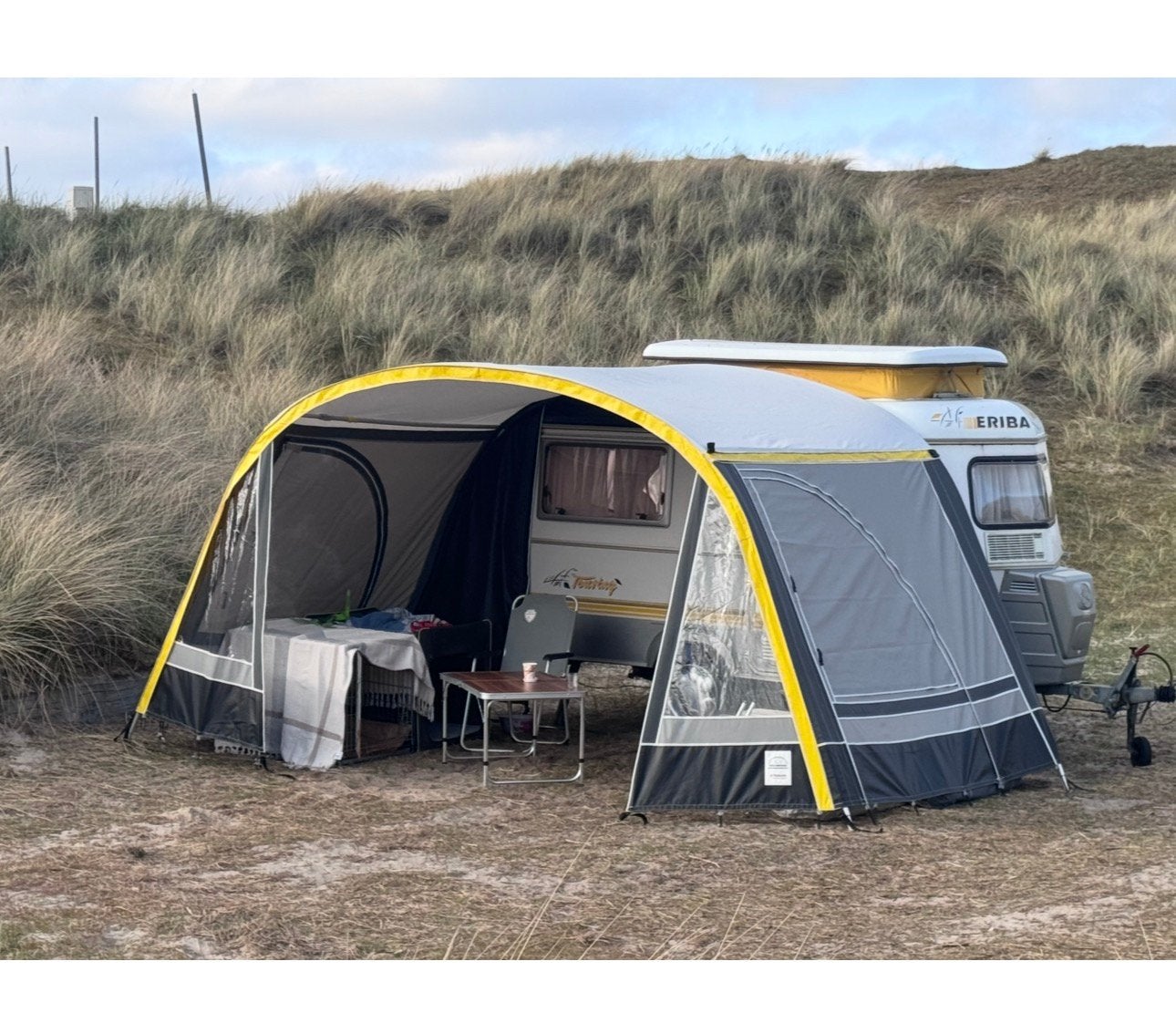 Bo camp voortent voot Eriba Caravan, Ophalen, Zo goed als nieuw