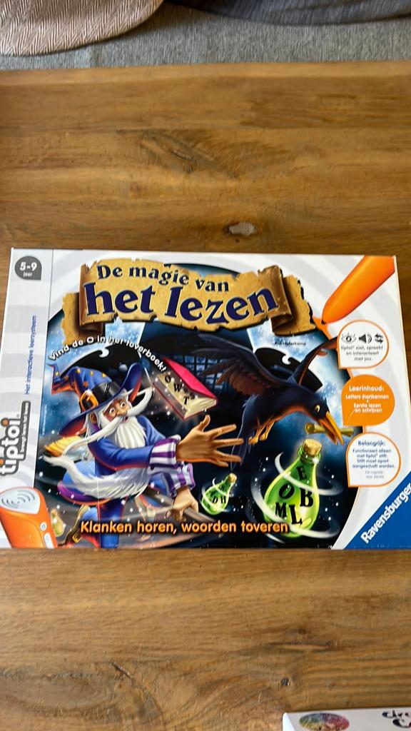 Tiptoi spel de magie van het lezen, Ophalen of Verzenden, Gebruikt