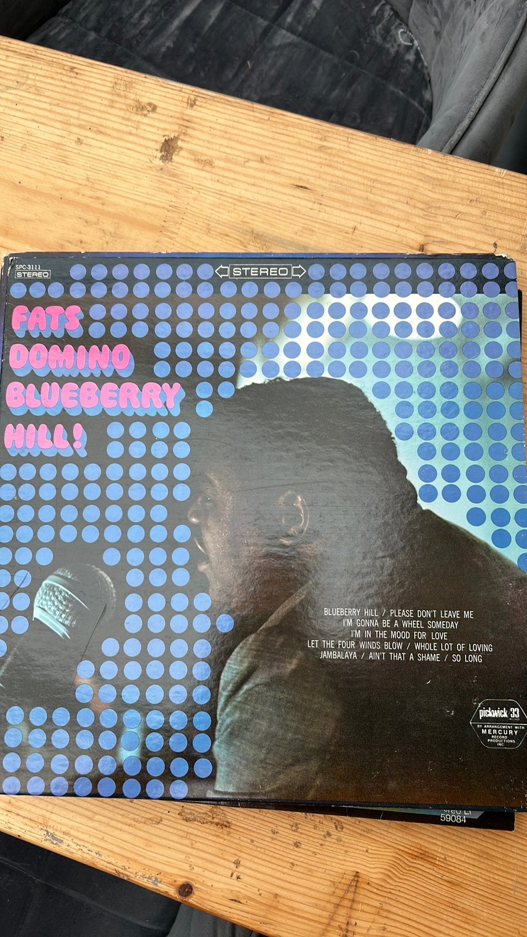 Fats Domino Blueberry Hill Elpee, Ophalen of Verzenden, Zo goed als nieuw