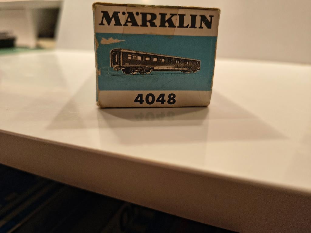 Marklin NS Postwagen Plan D, Hobby en Vrije tijd, Modeltreinen | H0, Wisselstroom, Gebruikt, Wagon, Ophalen of Verzenden