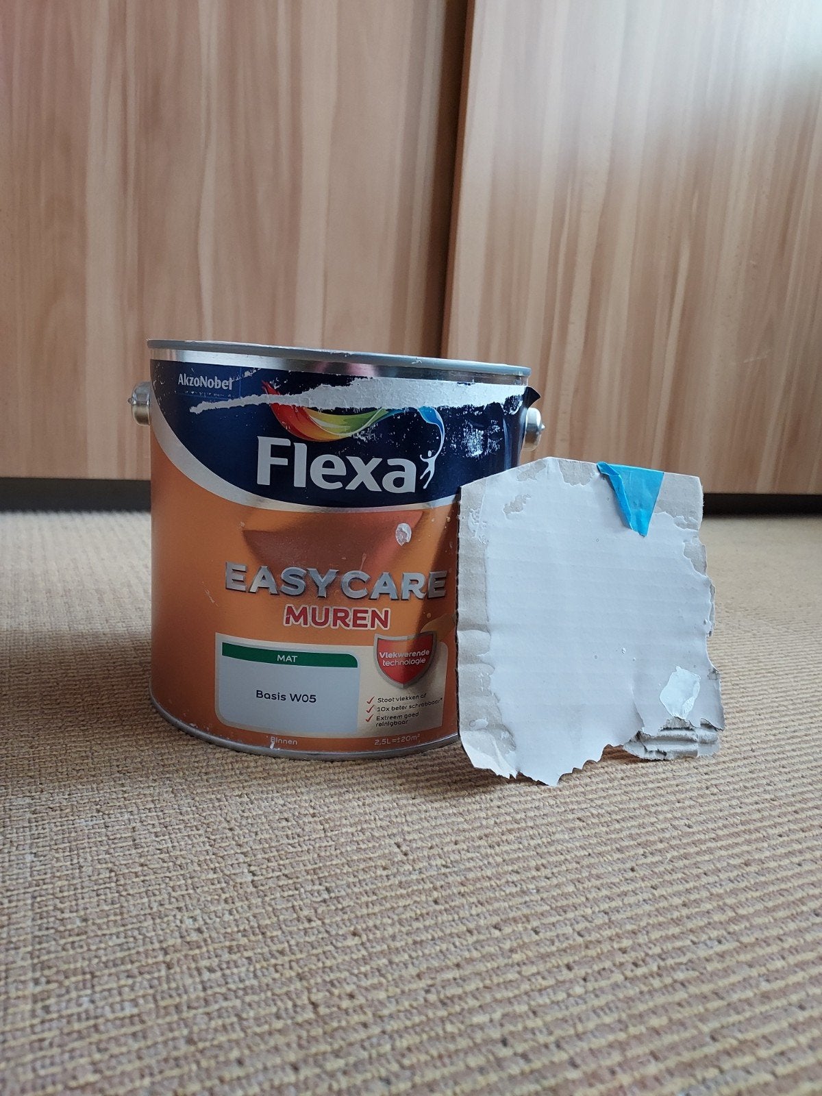 Flexa Easycare Muurverf Mat - Lichtroze (2.5L), Nieuw, Ophalen of Verzenden, Verf, Roze