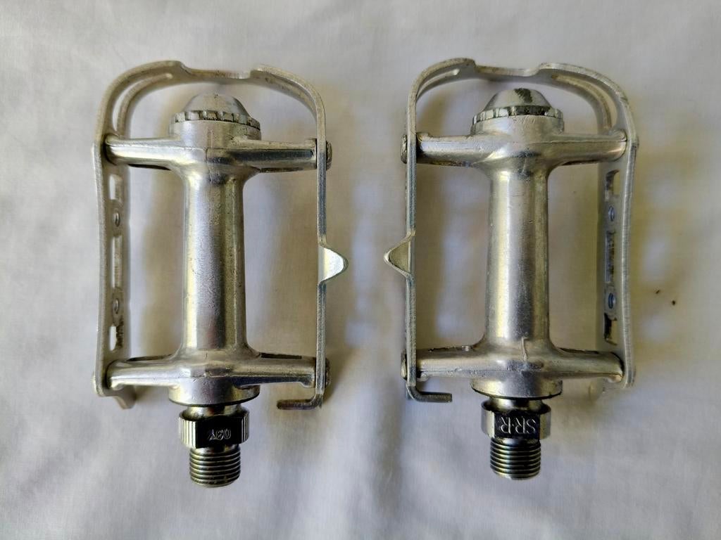 Vintage Pedals, 2 sets, Crankstel of Pedalen, Gebruikt, Ophalen of Verzenden, SR Sakae Royal