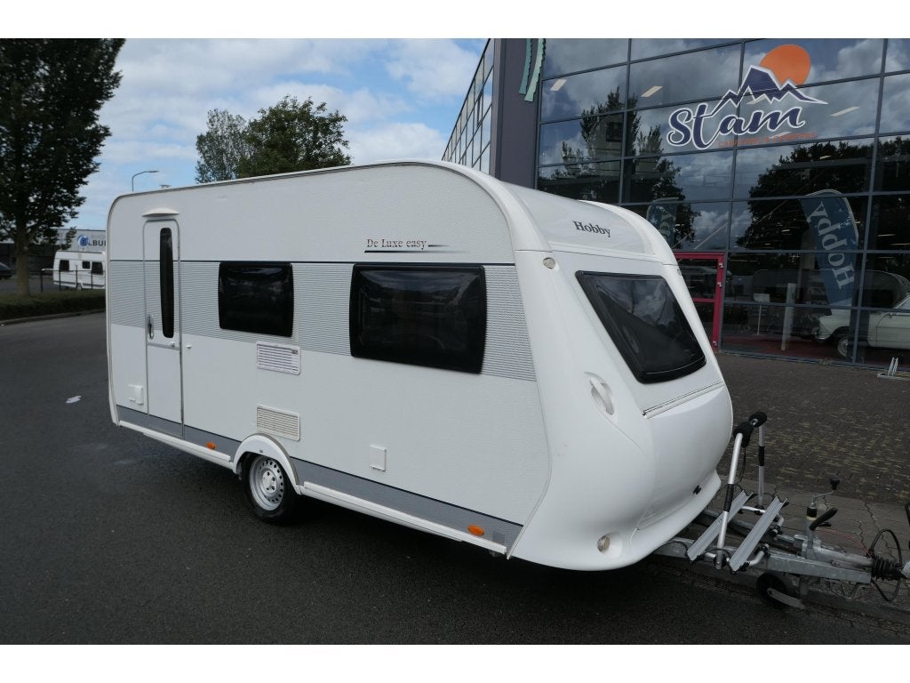 Hobby De Luxe 440 SF MEENEEMPRIJS, Hobby, Treinzit, Tot en met 3, Fietsenrek