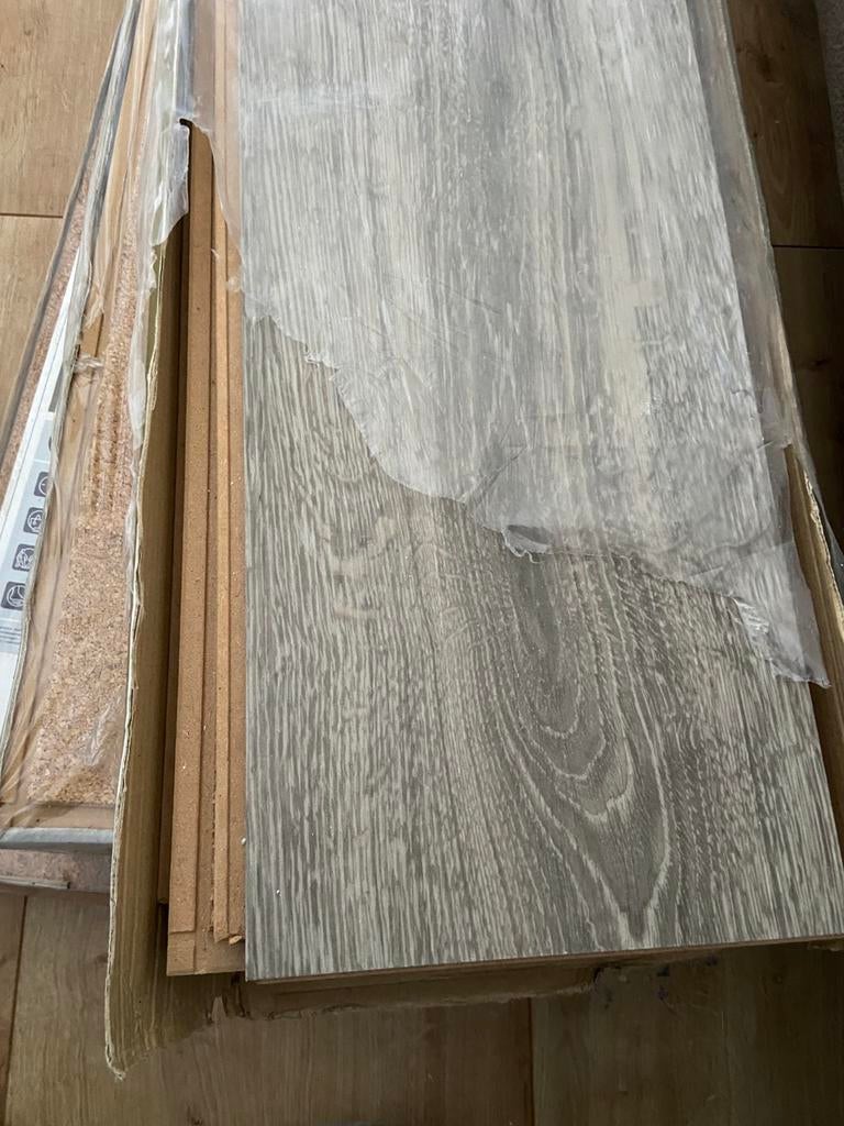 3x Wicanders kurk vinylvloer (Rustic Limed Gray Oak), Ophalen, Overige materialen, 50 tot 150 cm, Overige typen