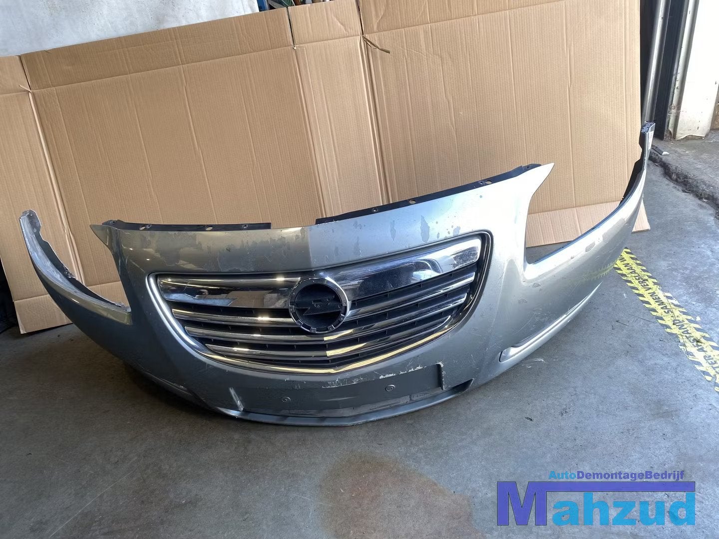 OPEL INSIGNIA A grijs voorbumper bumper voor 2008-2017, Auto-onderdelen, Gebruikt, Voor, Opel Automobile GmbH, Ophalen of Verzenden