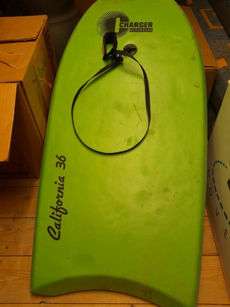 Stevig Bodyboard, Ophalen, Zo goed als nieuw, Shortboard, Met koord