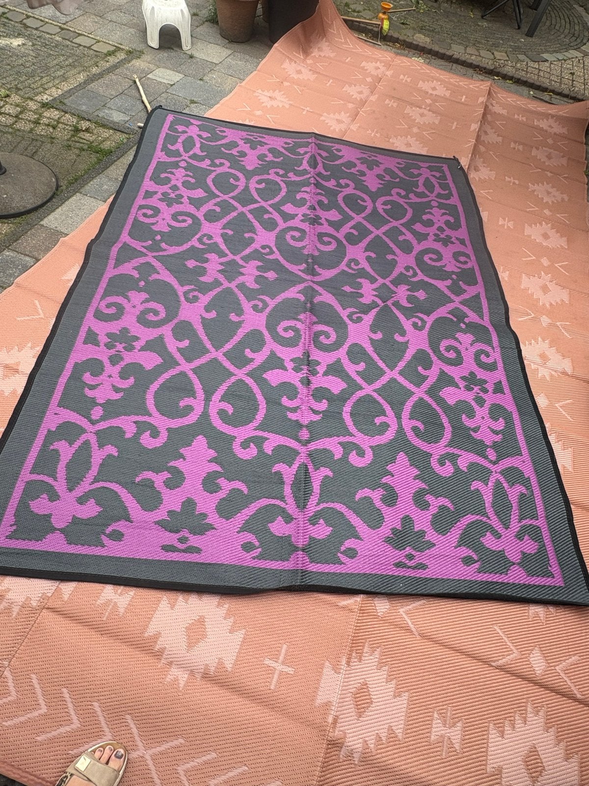 Bo-Camp Chill Mat - Buitenkleed 200x270cm, Ophalen of Verzenden, Gebruikt