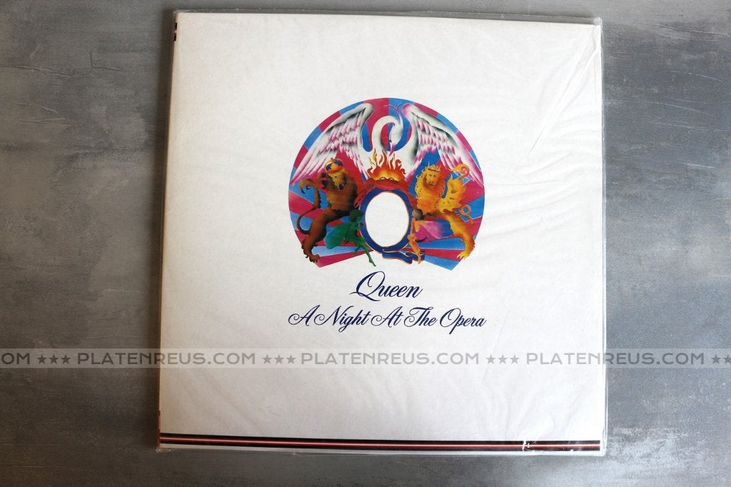 LP Queen – A Night At The Opera ,1975 Rock Zuid Korea 3260, Cd's en Dvd's, LP, Gebruikt, 12 inch, Poprock