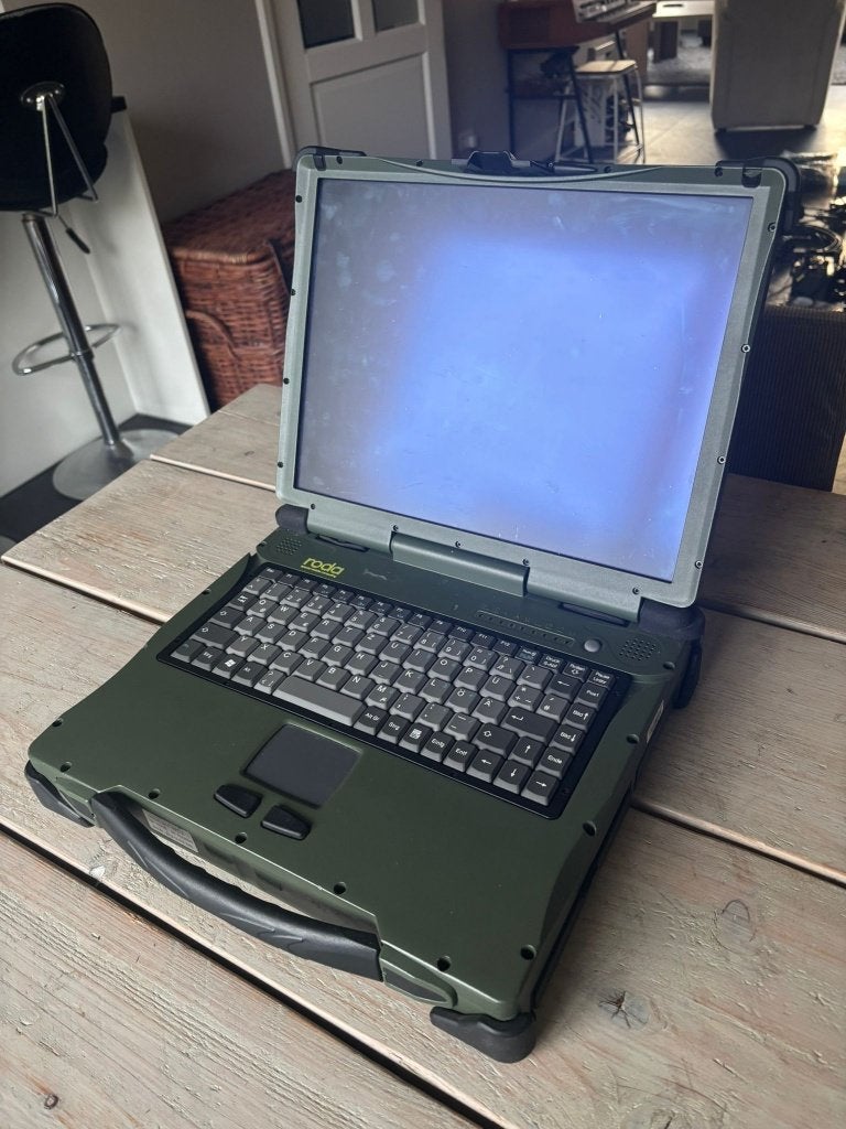 Roda Rocky III+ Laptop in Leger kwaliteit BUND Core2duo SSD, Computers en Software, Duitsland, Roda, Daar, Roda
