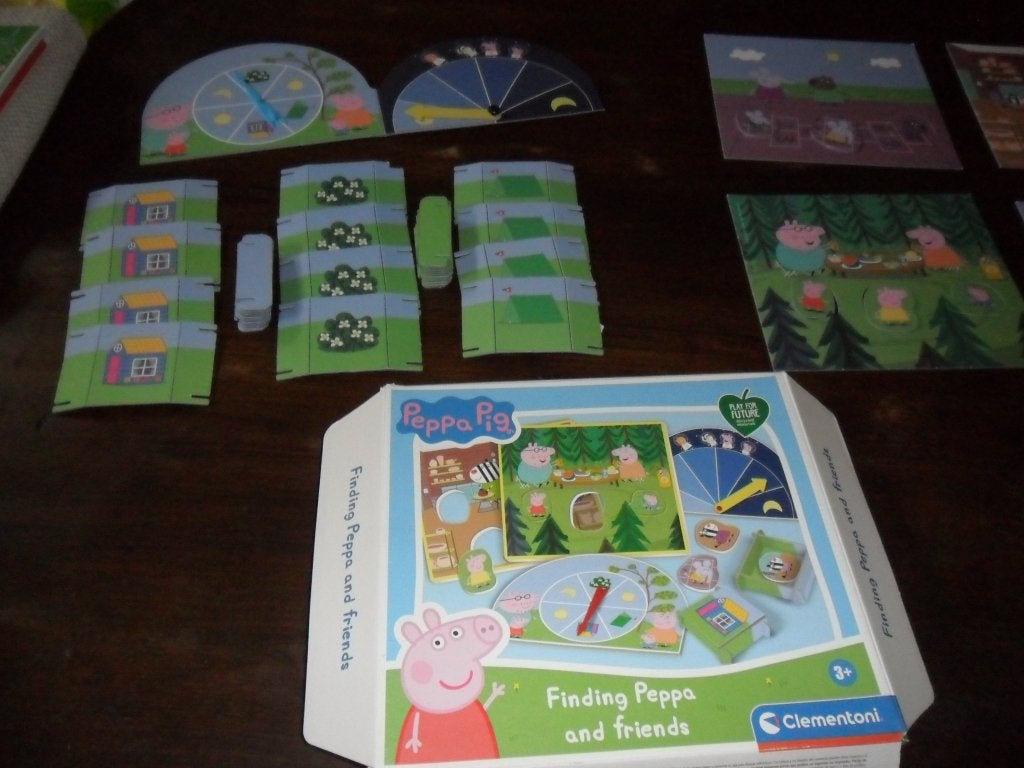 Peppa Pig – Finding Peppa and Friends, Ophalen of Verzenden, Zo goed als nieuw, Clementoni