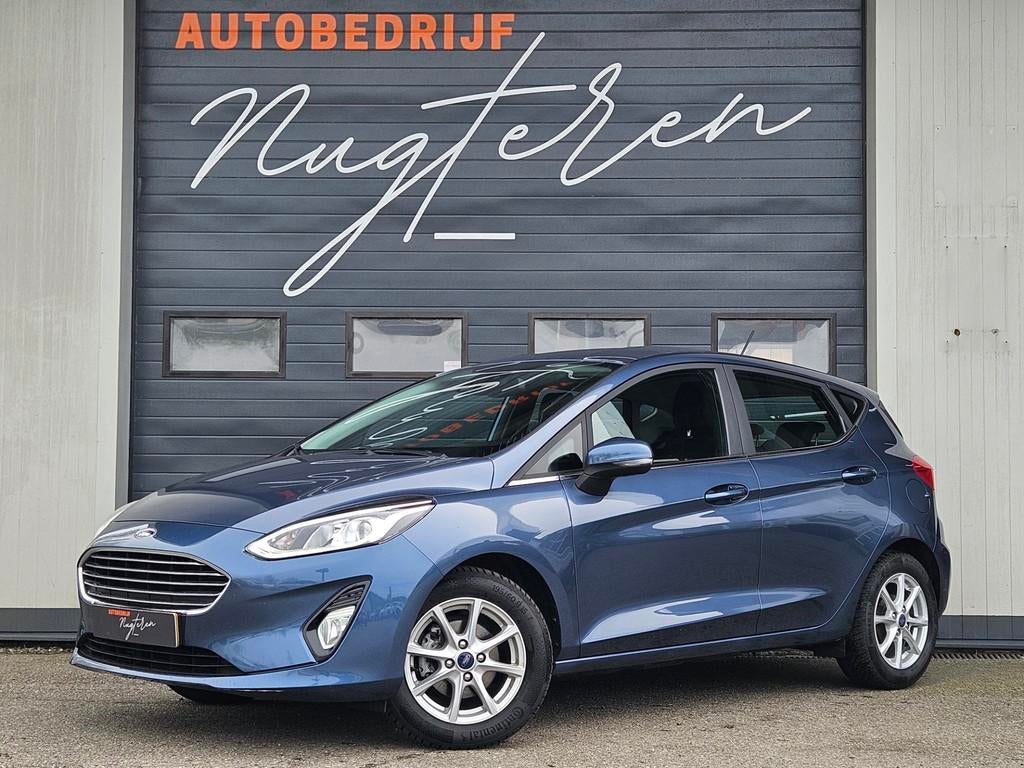 Ford Fiesta 1.0 EcoBoost Titanium|Carplay|Clima|1e eigenaar, Voorwielaandrijving, Stof, Gebruikt, 1064 kg