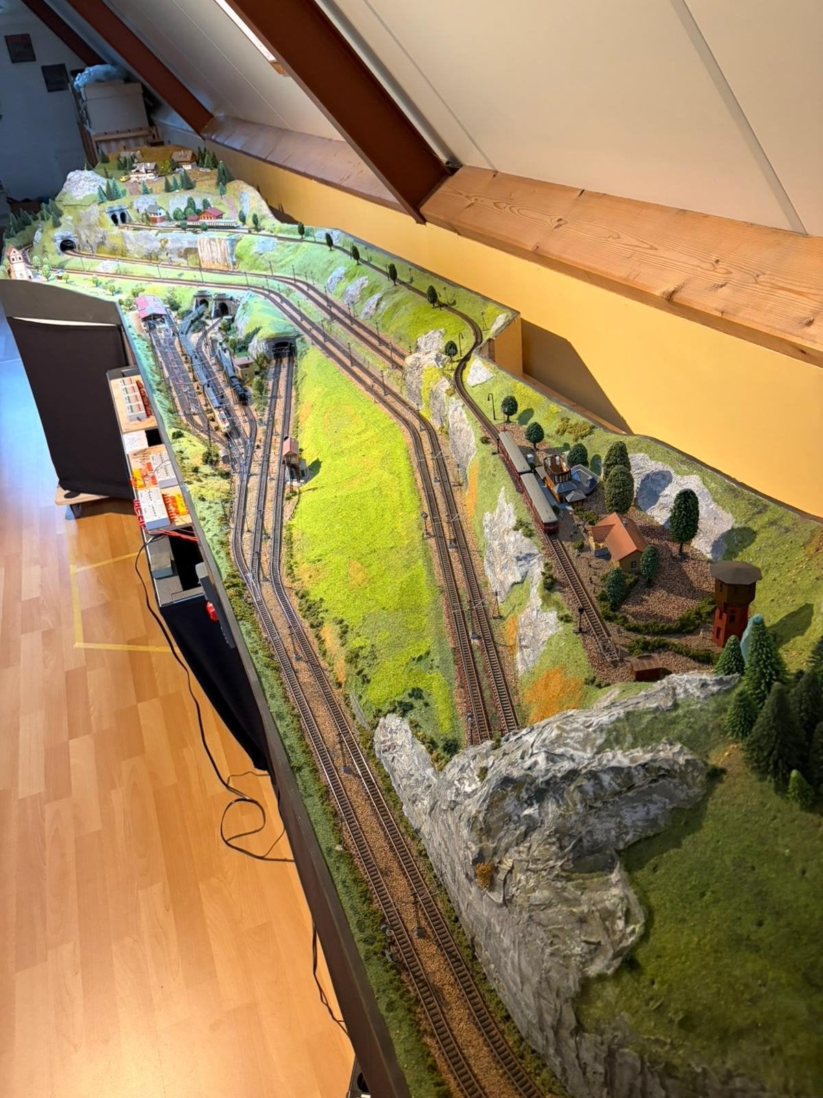 n-spoor treinbaan 4.80 bij 90-120 digitaal met z21, Hobby en Vrije tijd, Modeltreinen | N-Spoor, Ophalen, Gelijkstroom of Wisselstroom