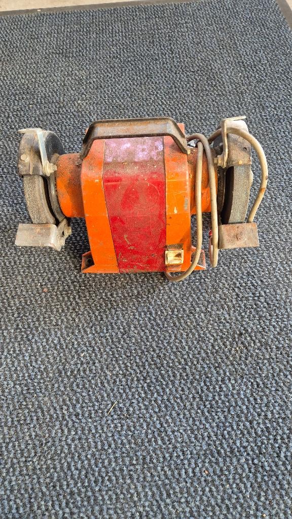 Creusen Slijpmachine, Ophalen of Verzenden, Gebruikt, Minder dan 700 watt, Werkbankslijpmachine