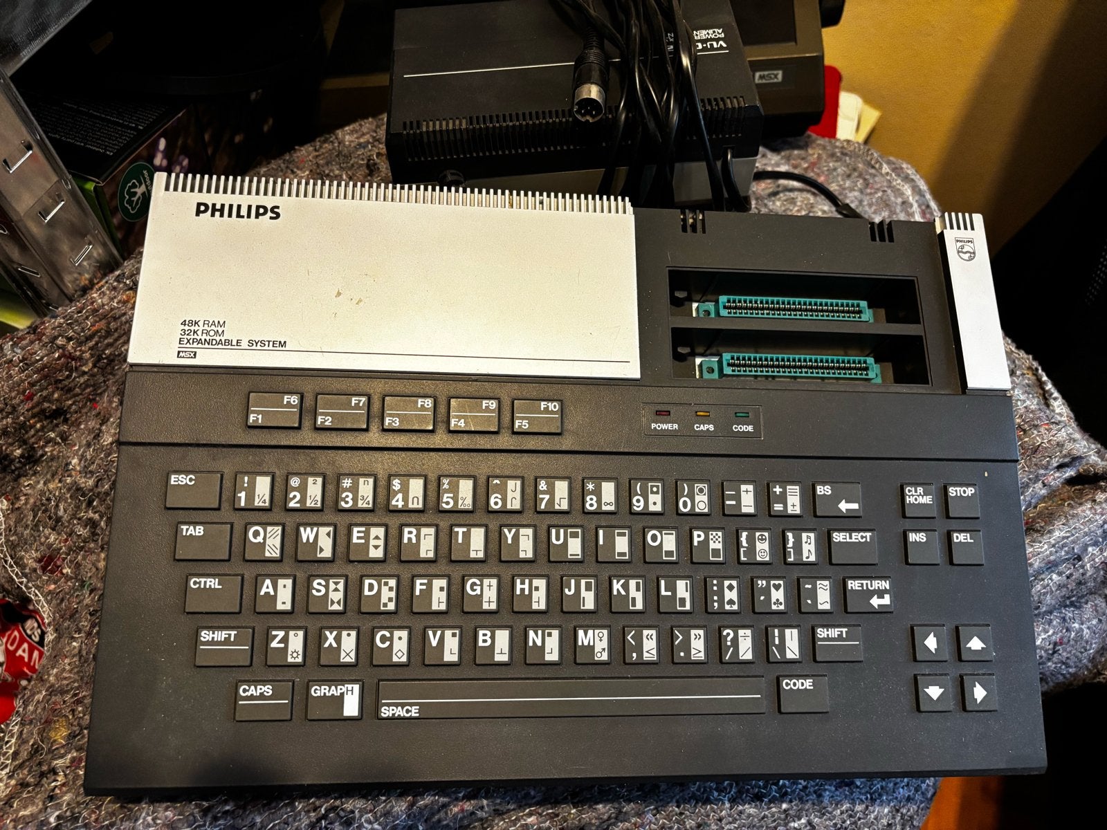Philips MSX VG-8010 Homecomputer - Vintage, Computers en Software, Ophalen