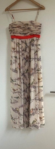 Mooie maxi jurk Ted Baker maat S, Overige kleuren, Ophalen of Verzenden, Zo goed als nieuw, Maat 36 (S)