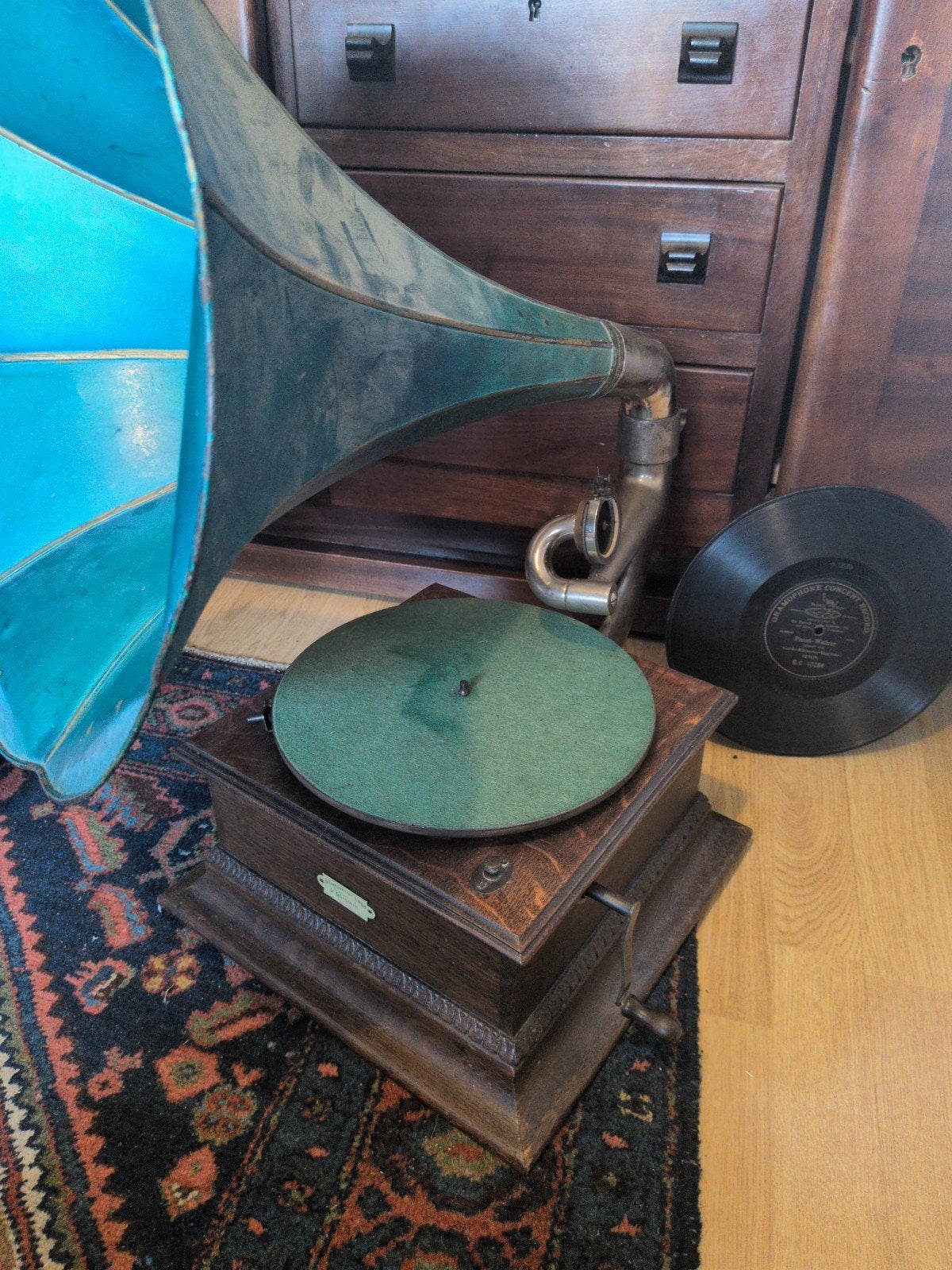 Gramophone&typewriter grammofoon rond 1905, Antiek en Kunst, Ophalen of Verzenden