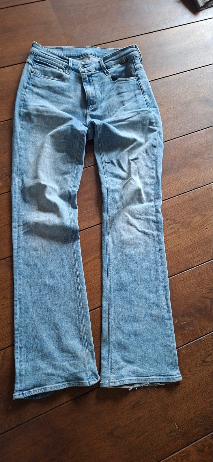 G-raw spijkerbroek mt 29, Blauw, Ophalen of Verzenden, W28 - W29 (confectie 36), Gedragen