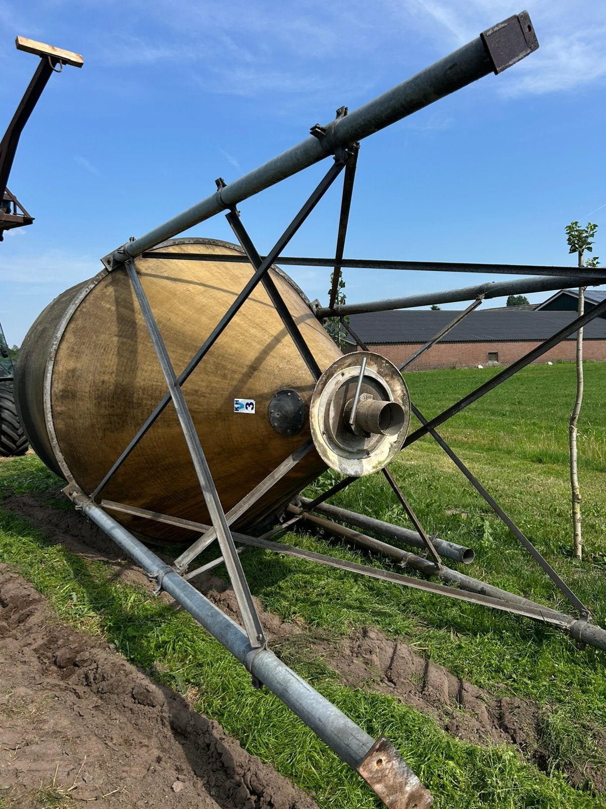 Voersilo 10 ton, Ophalen, Vee
