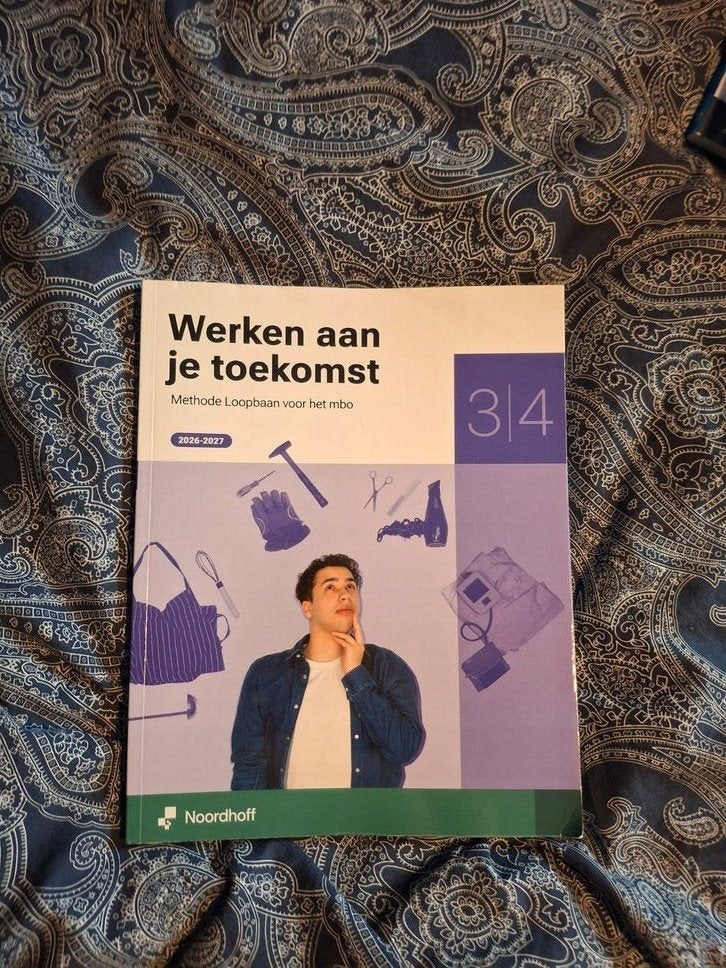 Werken aan je toekomst 3/4 MBO - Noordhoff, Zo goed als nieuw, MBO, Beta, Ophalen