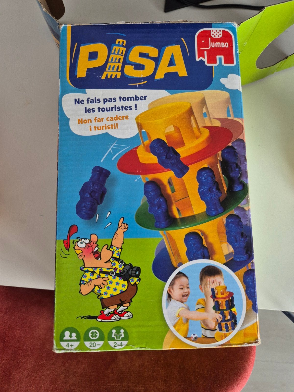 Jumbo Pisa Balansspel - Toren van pisa, Ophalen of Verzenden, Gebruikt, Jongen of Meisje