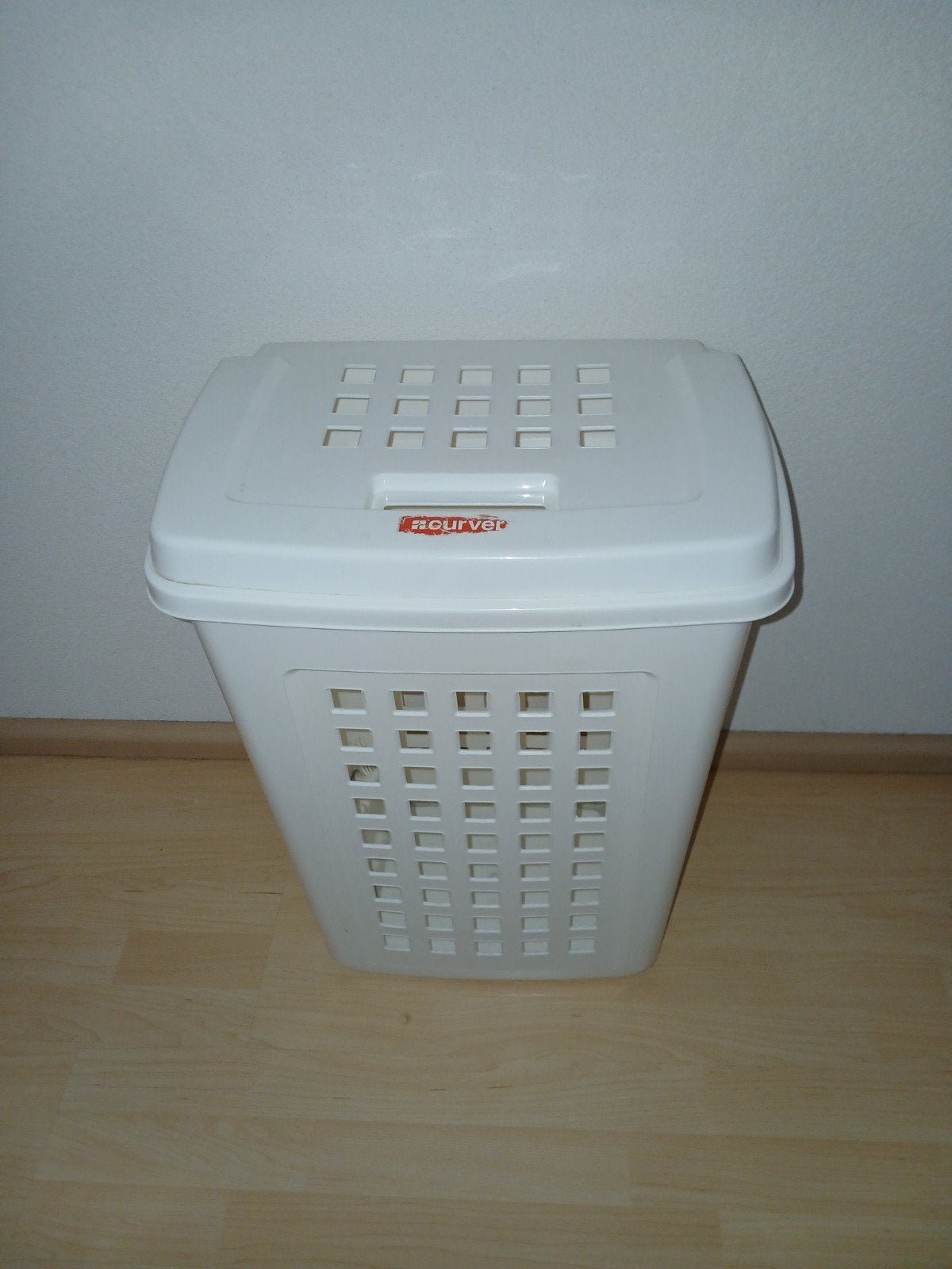Curver wasmand, Ophalen, Gebruikt, Wit