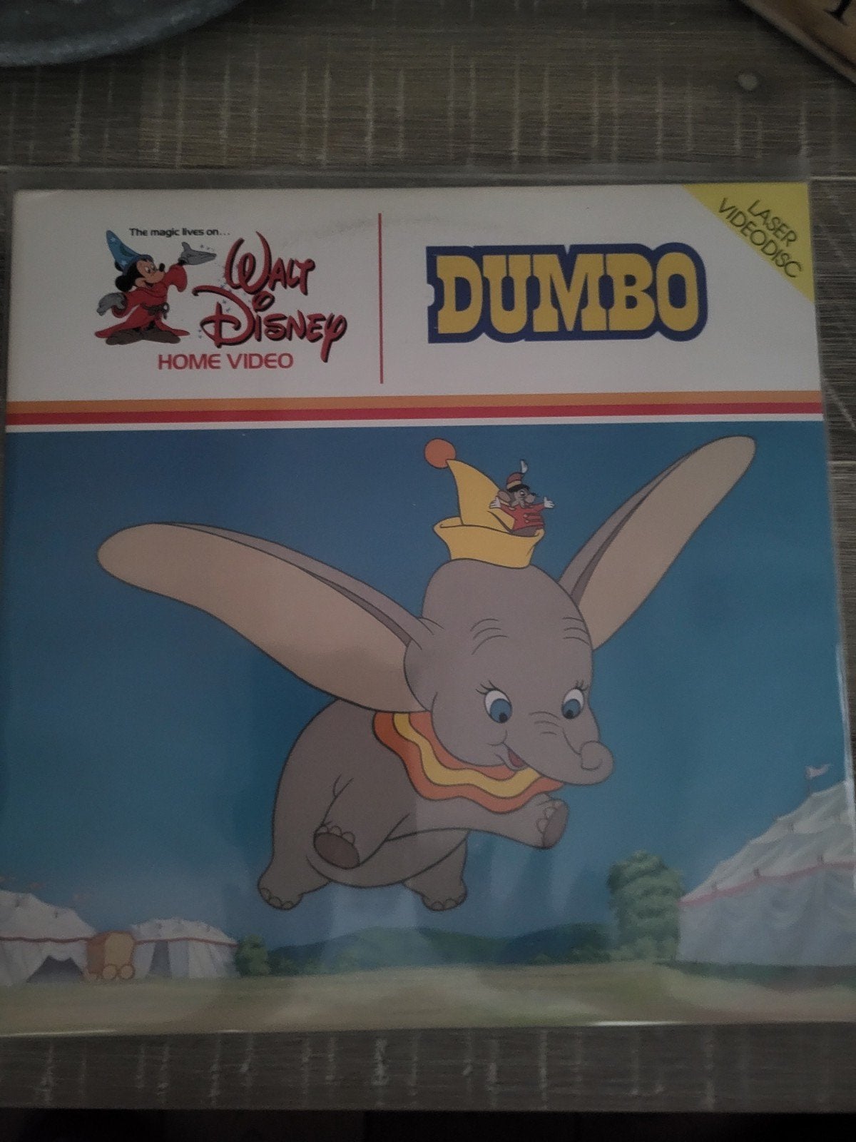 Dumbo(ntsc laserdisc), Alle leeftijden, Ophalen of Verzenden, Zo goed als nieuw