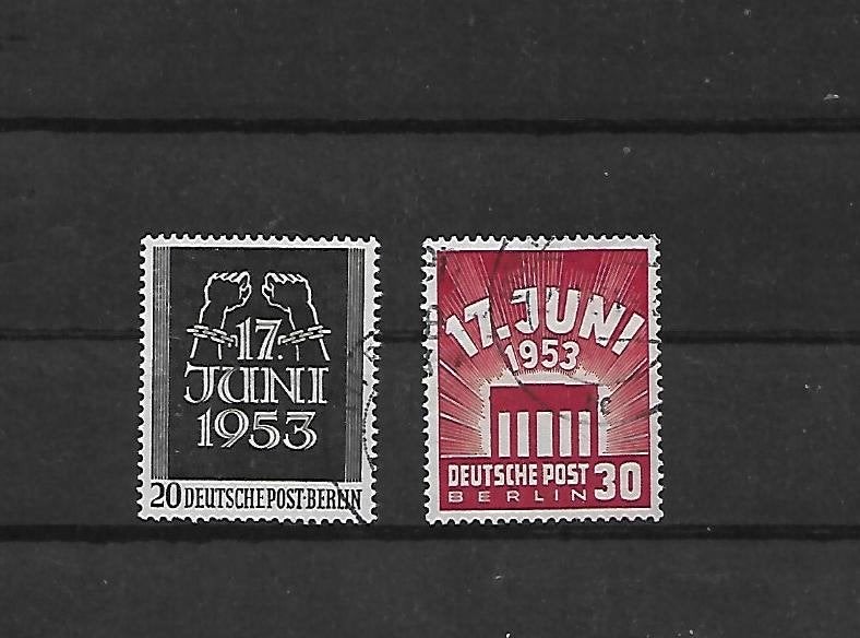 Berlijn Michel nr. 110-11  gestempeld, Postzegels en Munten, Postzegels | Europa | Duitsland, Ophalen, BRD, Gestempeld