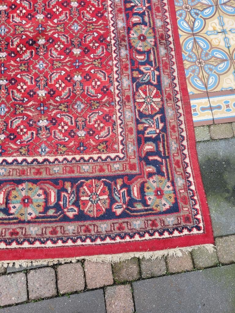 Vintage wollen vloerkleed, Ophalen, Heikant 21 Kaatsheuvel, Gebruikt, Overige kleuren