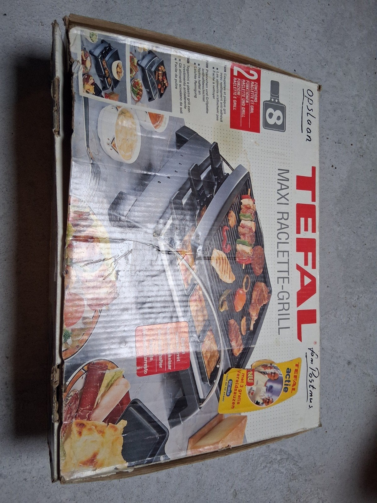tefal gourmetstel, Ophalen, Gebruikt, 4 t/m 7 personen