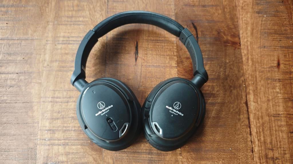 Audio Technica ATH-ANC9 Noice-Cancelling Koptelefoon, Ophalen of Verzenden, Zo goed als nieuw, Over oor (circumaural), Overige merken
