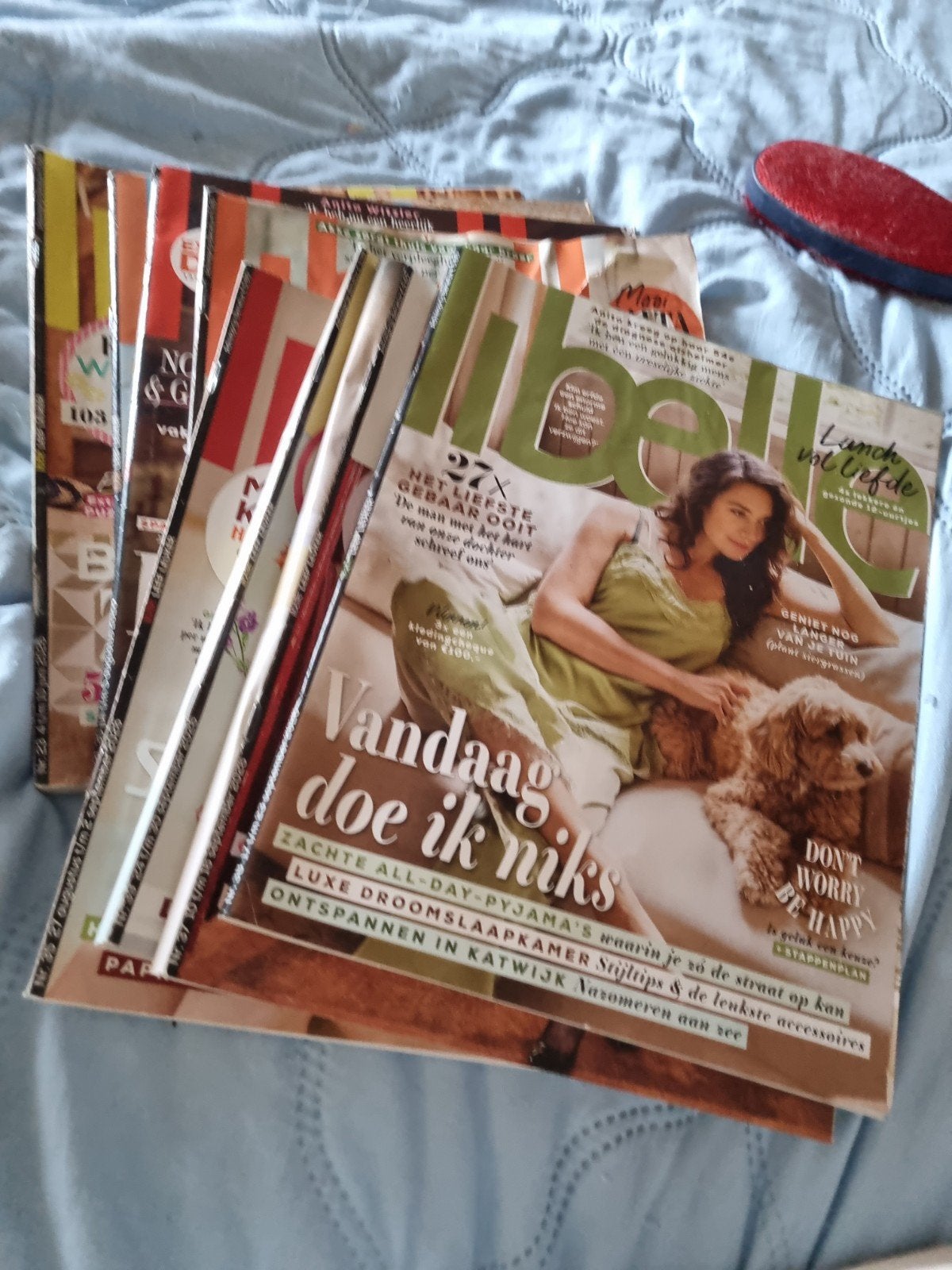 8 libelle's ter overname, Ophalen of Verzenden, Zo goed als nieuw, Damesbladen
