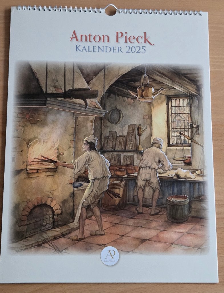 Anton Pieck-kalender 2025, Diversen, Kalenders, Ophalen of Verzenden, Maandkalender, Zo goed als nieuw