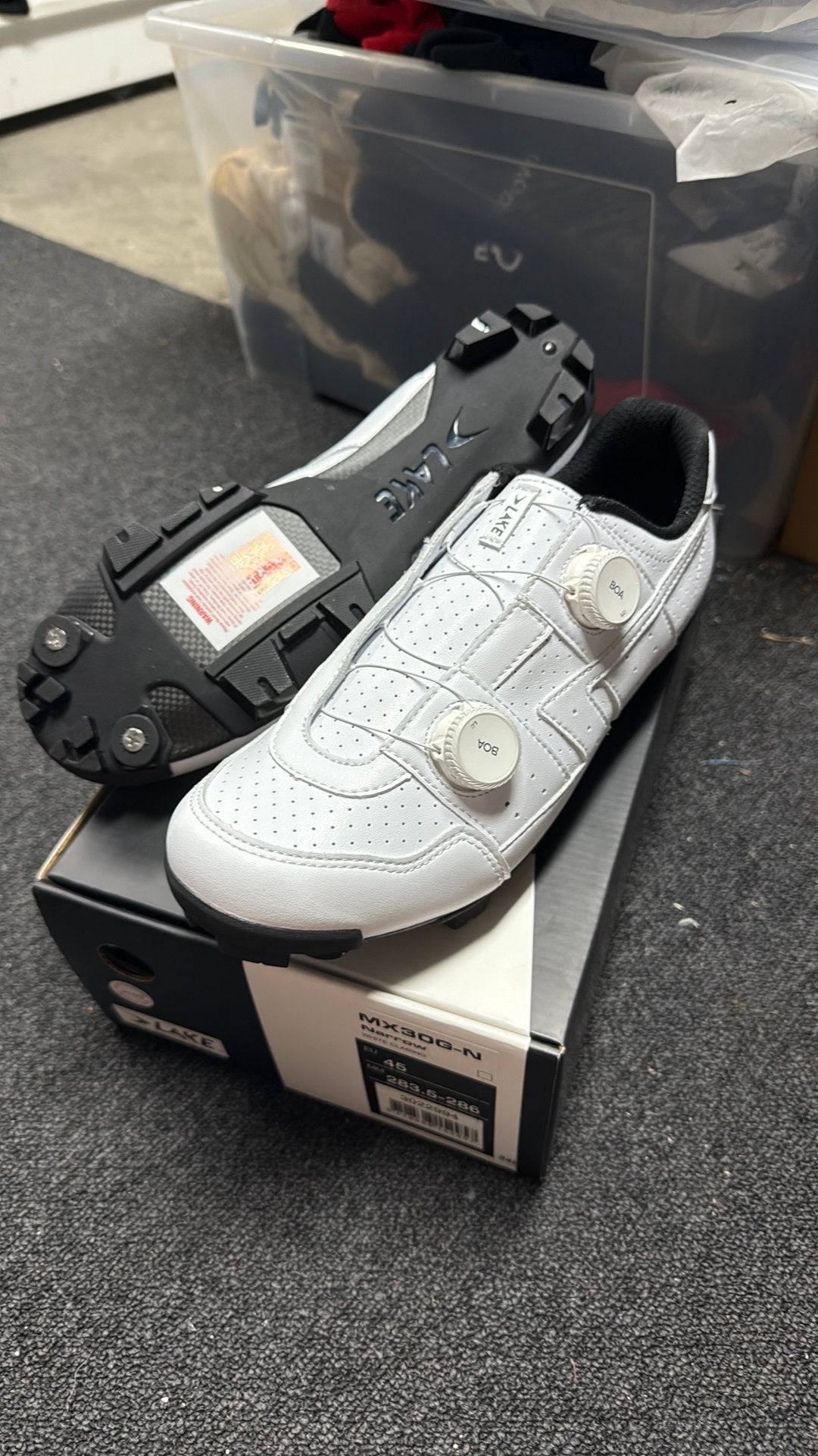 Lake Mx30G mtb schoenen maat 45, Hn, N, Nieuw, Ophalen of Verzenden