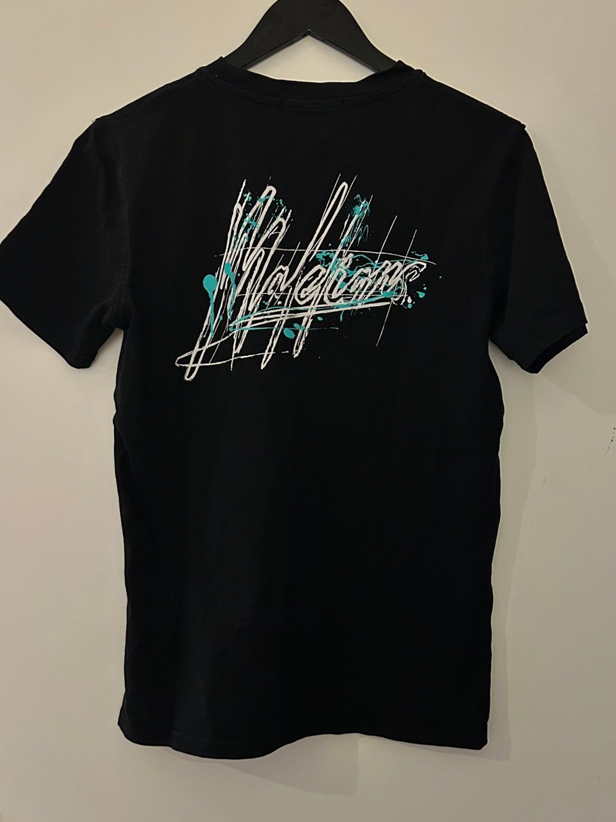 Malelions heren shirt zwart met print, maat M, Ophalen of Verzenden, Nieuw, Maat 48/50 (M), Zwart