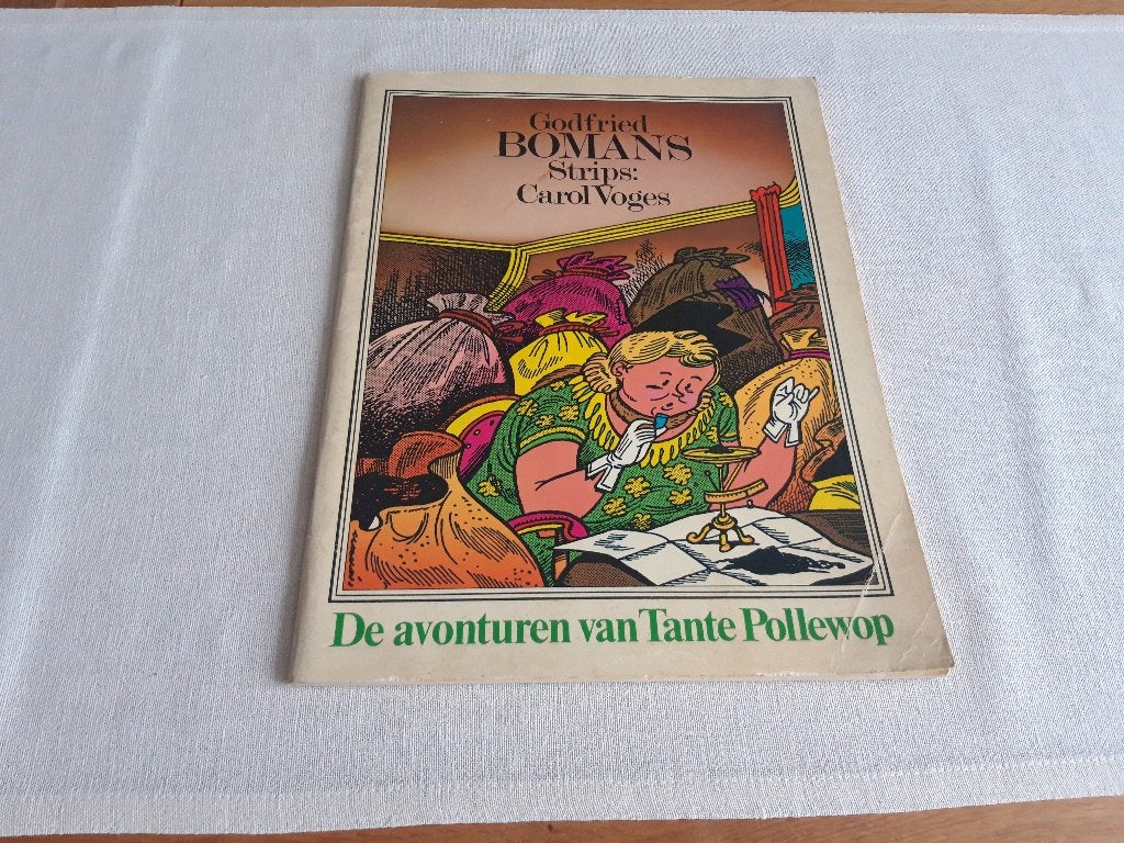 Godfried Bomans - De avonturen van Tante Pollewop, Boeken, Eén stripboek, Ophalen of Verzenden, Gelezen