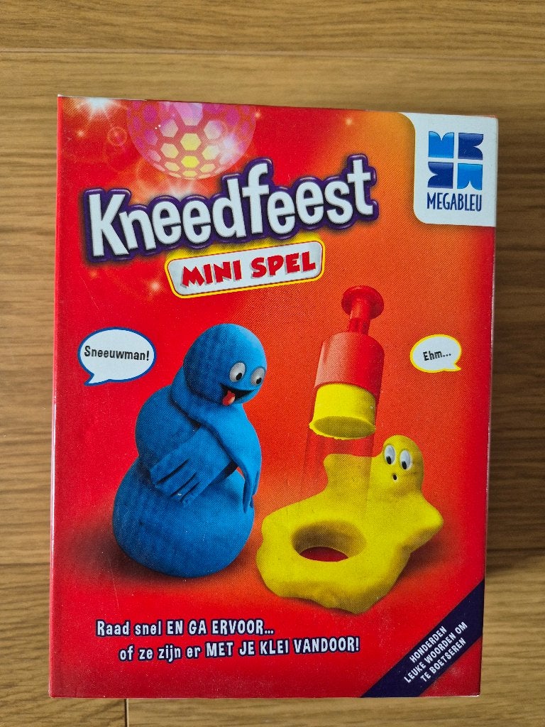 Mini-spel Kneedfeest, Een of twee spelers, Ophalen of Verzenden, Zo goed als nieuw, Megableu