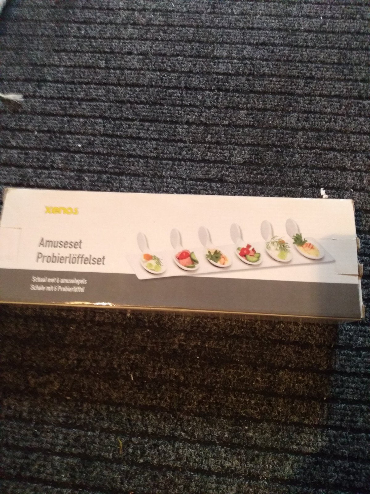 6 amuse lepels, Ophalen