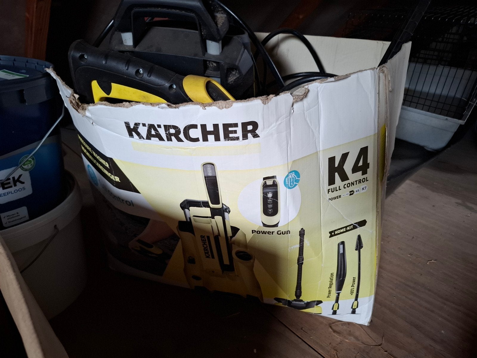 Karcher K4 hogedrukreiniger - Full Control, Gebruikt, Ophalen of Verzenden, Karcher, Elektrisch