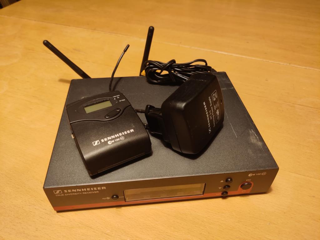 Sennheiser EW100 G3 B-Band beltpack set (626-668 MHz), Muziek en Instrumenten, Microfoons, Ophalen of Verzenden, Overige typen