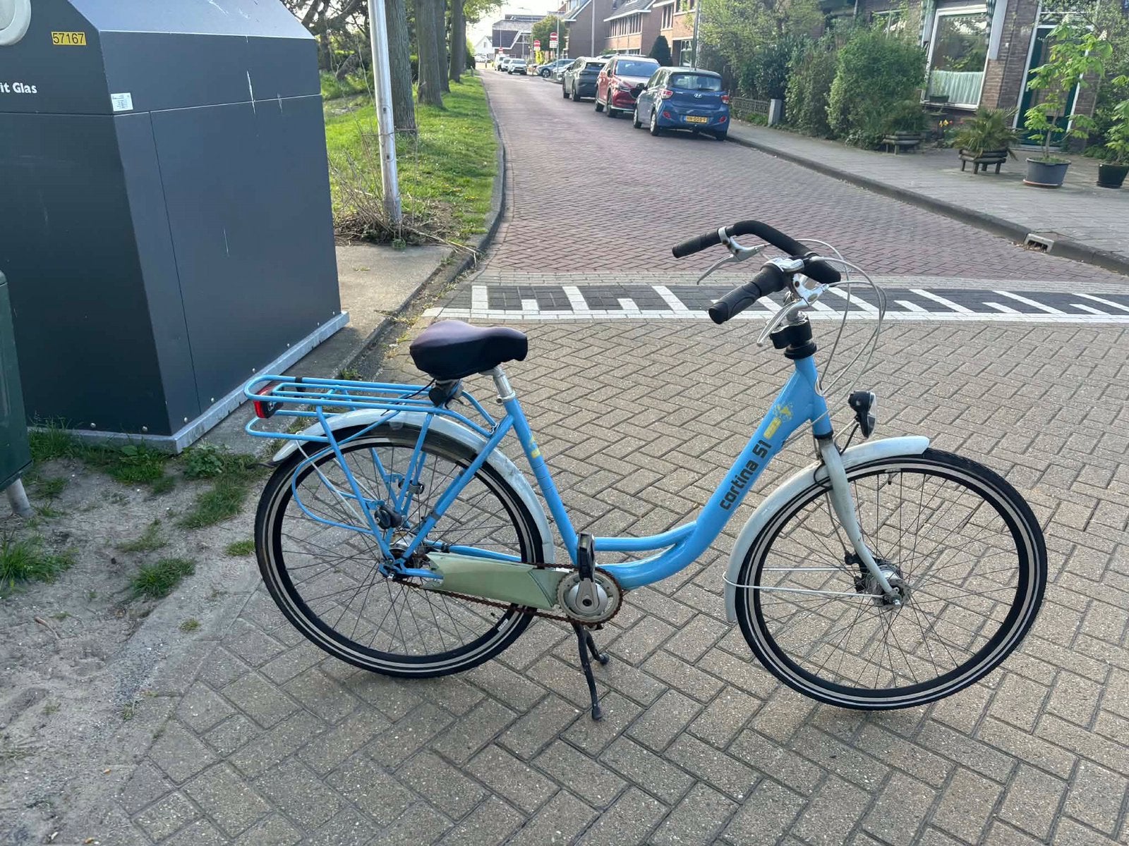 Cortina S1 Transport Damesfiets Moederfiets, Fietsen en Brommers, Fietsen | Dames | Moederfietsen, Ophalen, Gebruikt