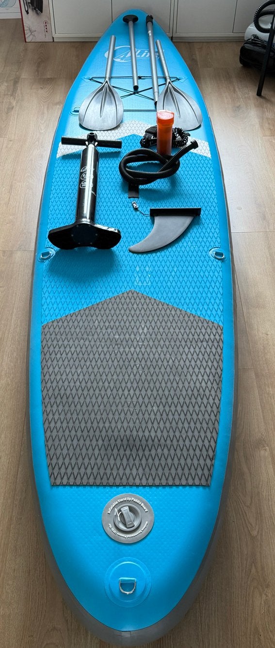 SUP Board QLife: 320x76x15 met accessoires en rugzak